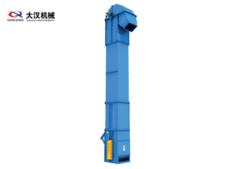 防撕裂的高強(qiáng)度鋼絲繩芯膠帶，輸送量可以達(dá)到686m3/h，提升高度可達(dá)100m